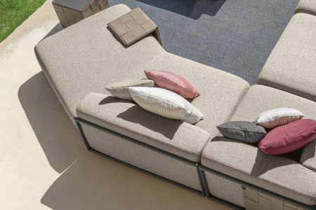 Tresse J-Shape Sectional Sofa Comp. B