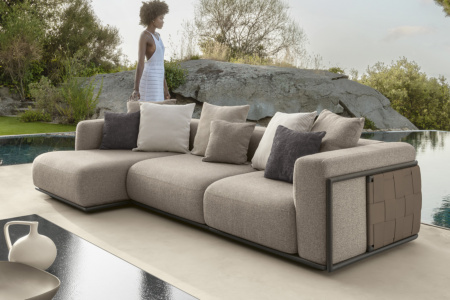 Tresse Sectional Sofa with Chaise