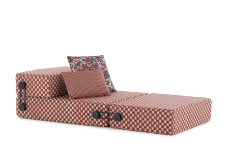 Trix Convertible Chaise Lounge Outdoor Quickship