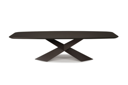 Tyron Wood Barrel Dining Table