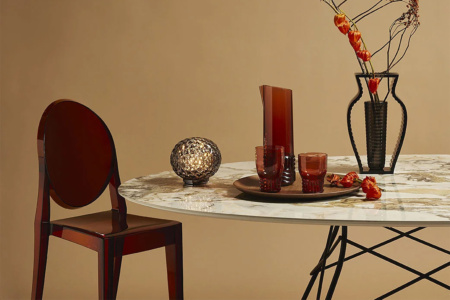 Victoria Ghost Dining Chair (Set of 2) Quickship