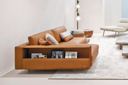 Vincent Sectional Sofa with Chaise and Table