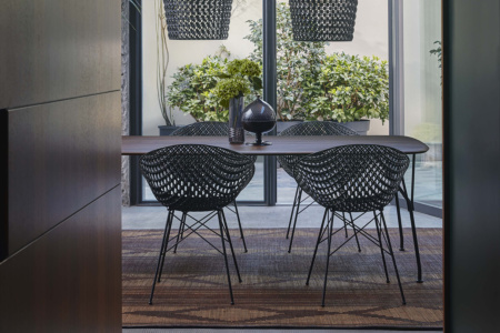 Viscount of Wood Dining Table