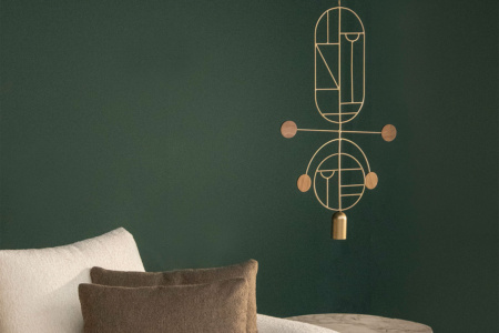 Wooden Dots Pendant Light