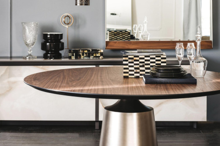 Yoda Round Wood Table