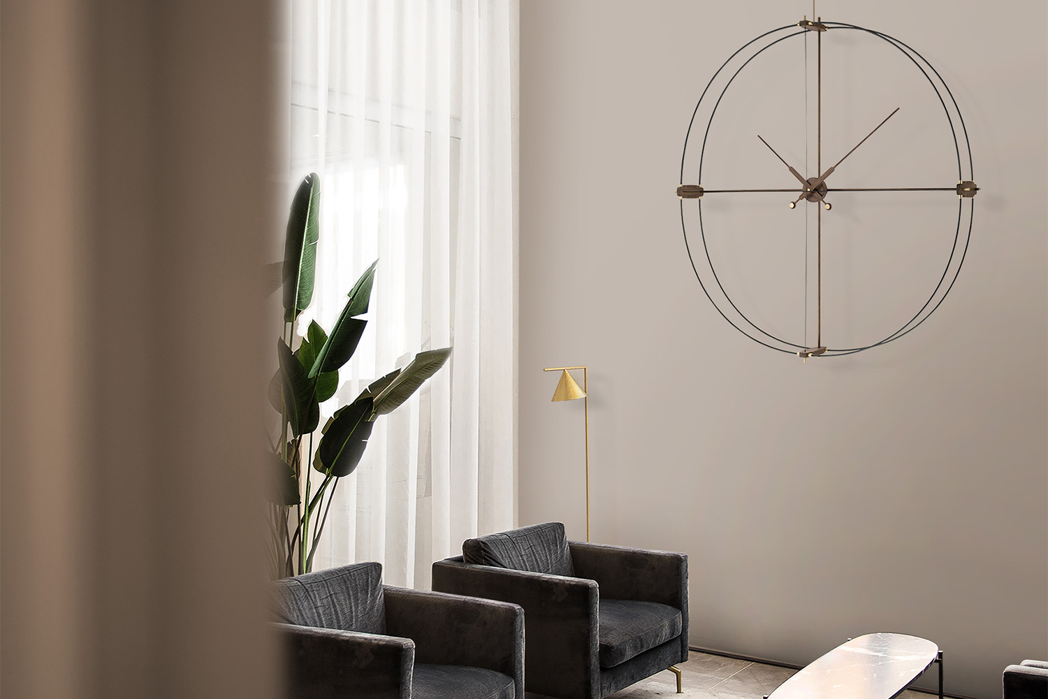 Delmori Premium Clock