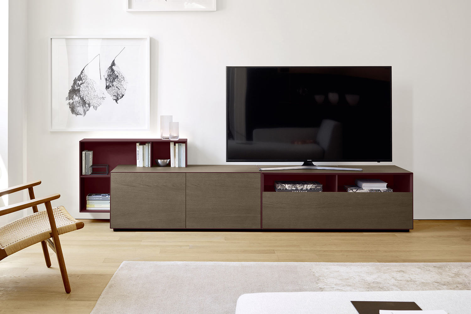 Domino Piu TV Stand Comp. 12L