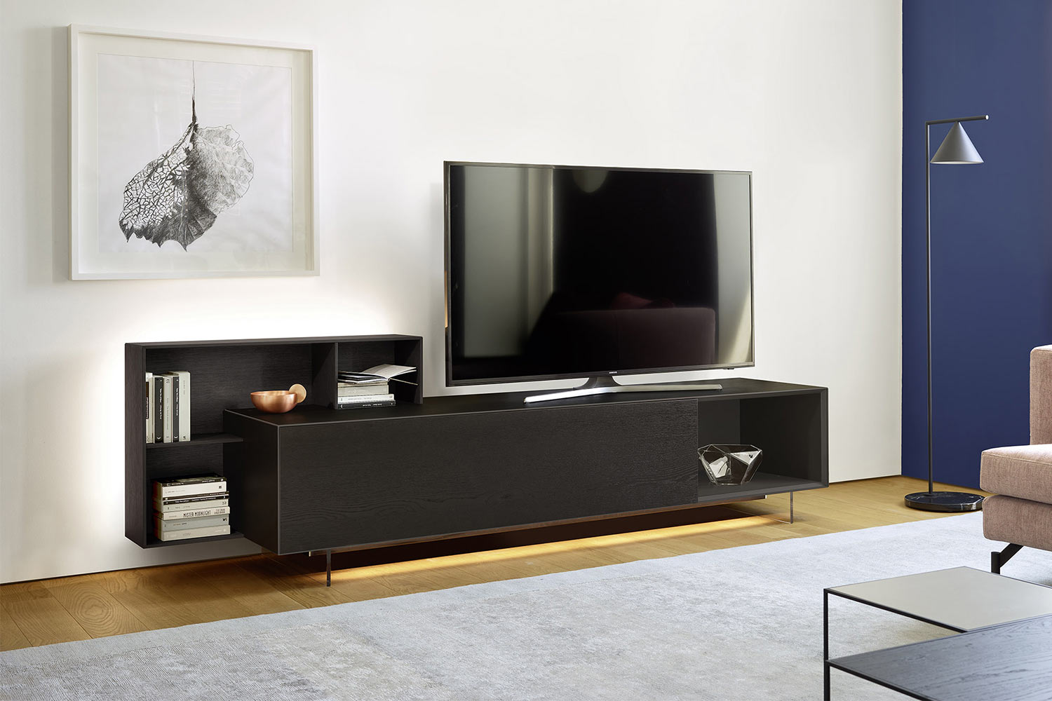 Domino Piu TV Stand Comp. 8L