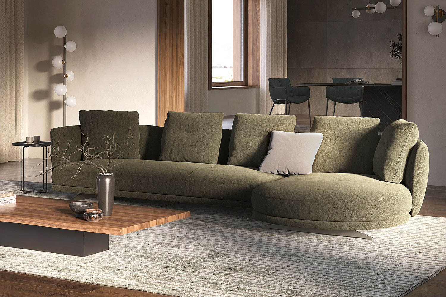 Douglas Sectional Sofa with Chaise Comp. B