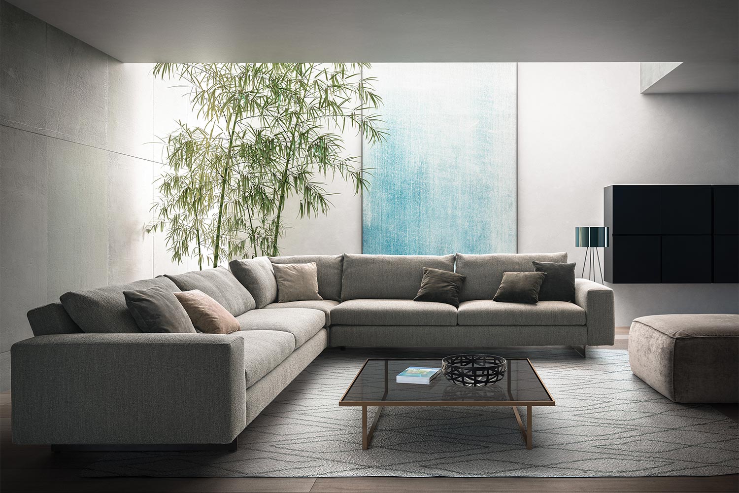Duo Corner Sectional Sofa
