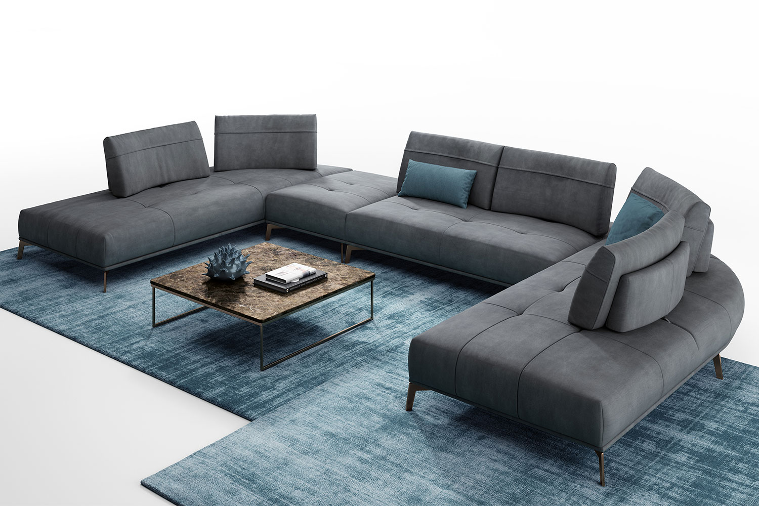 Egeo U-Shape Sectional Sofa