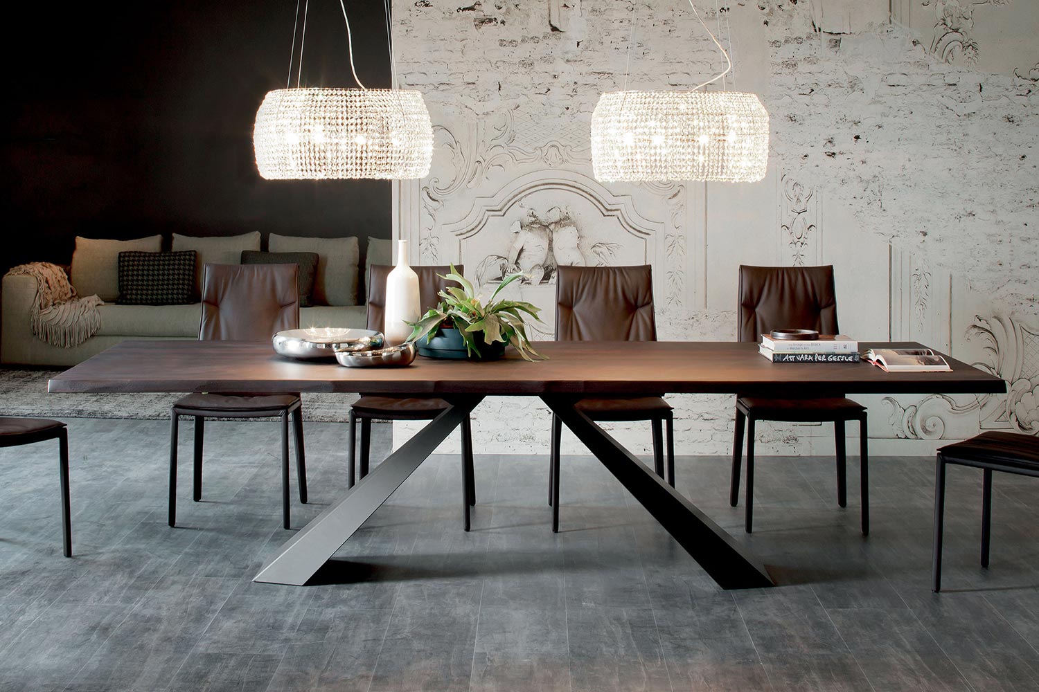 Eliot Wood Dining Table