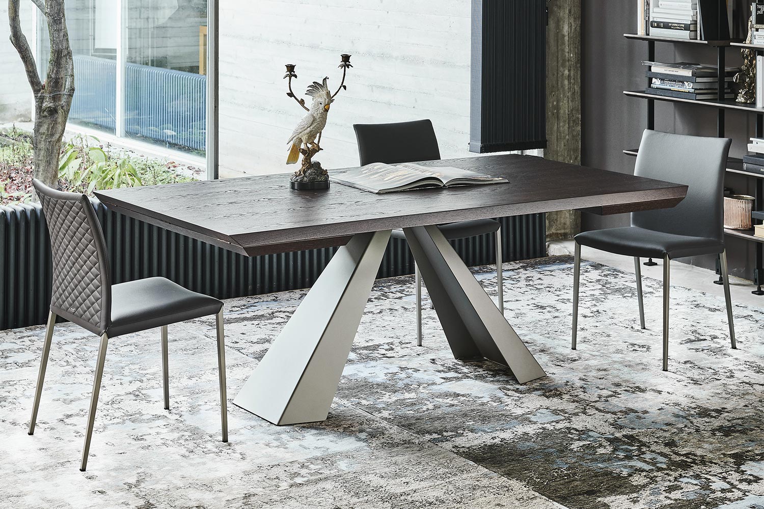 Eliot Wood Drive Dining Table