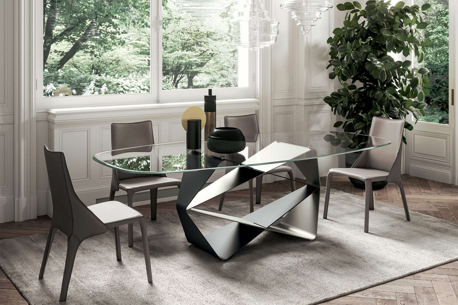 Gem Top Dining Table