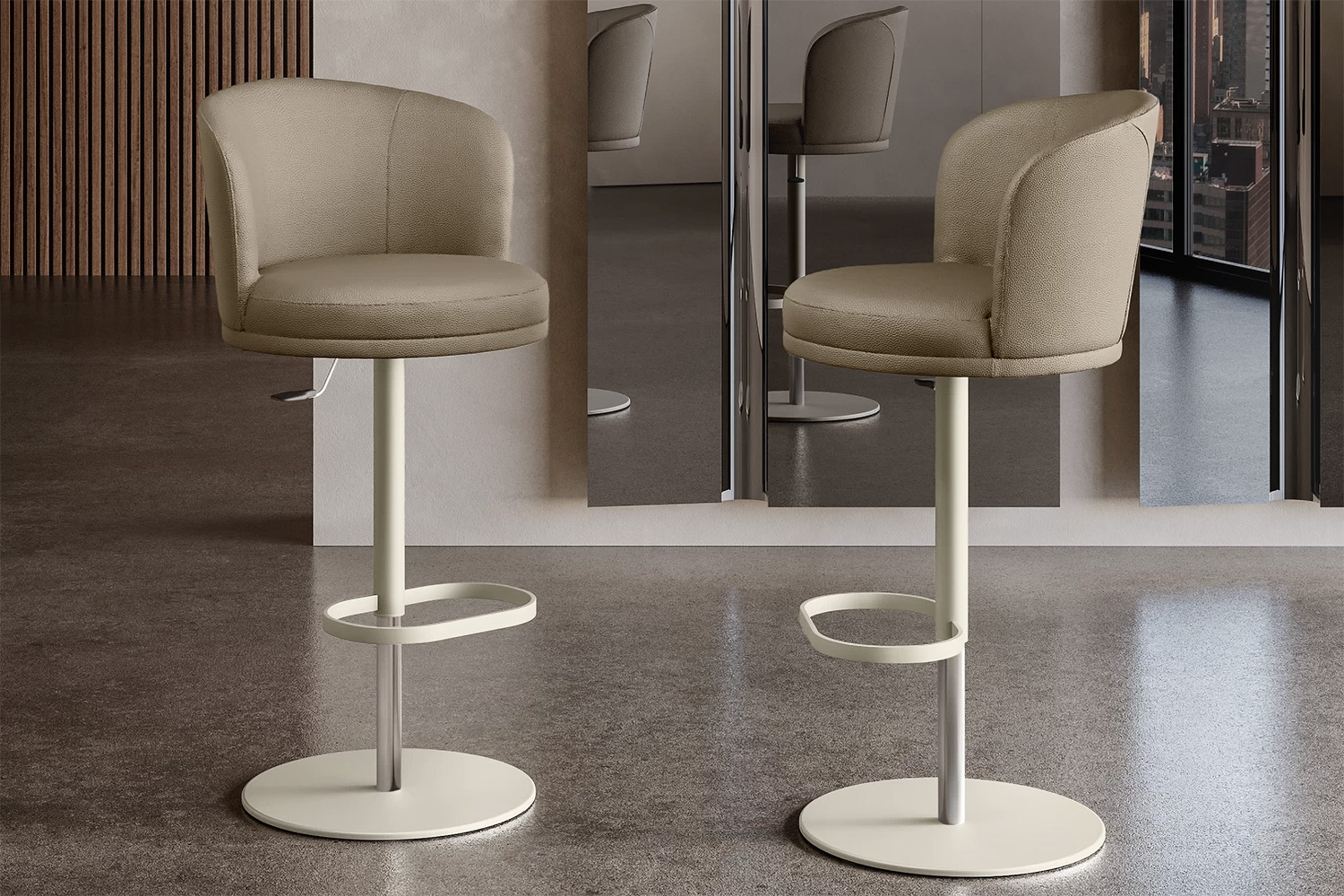 Ginger Adjustable Bar Stool
