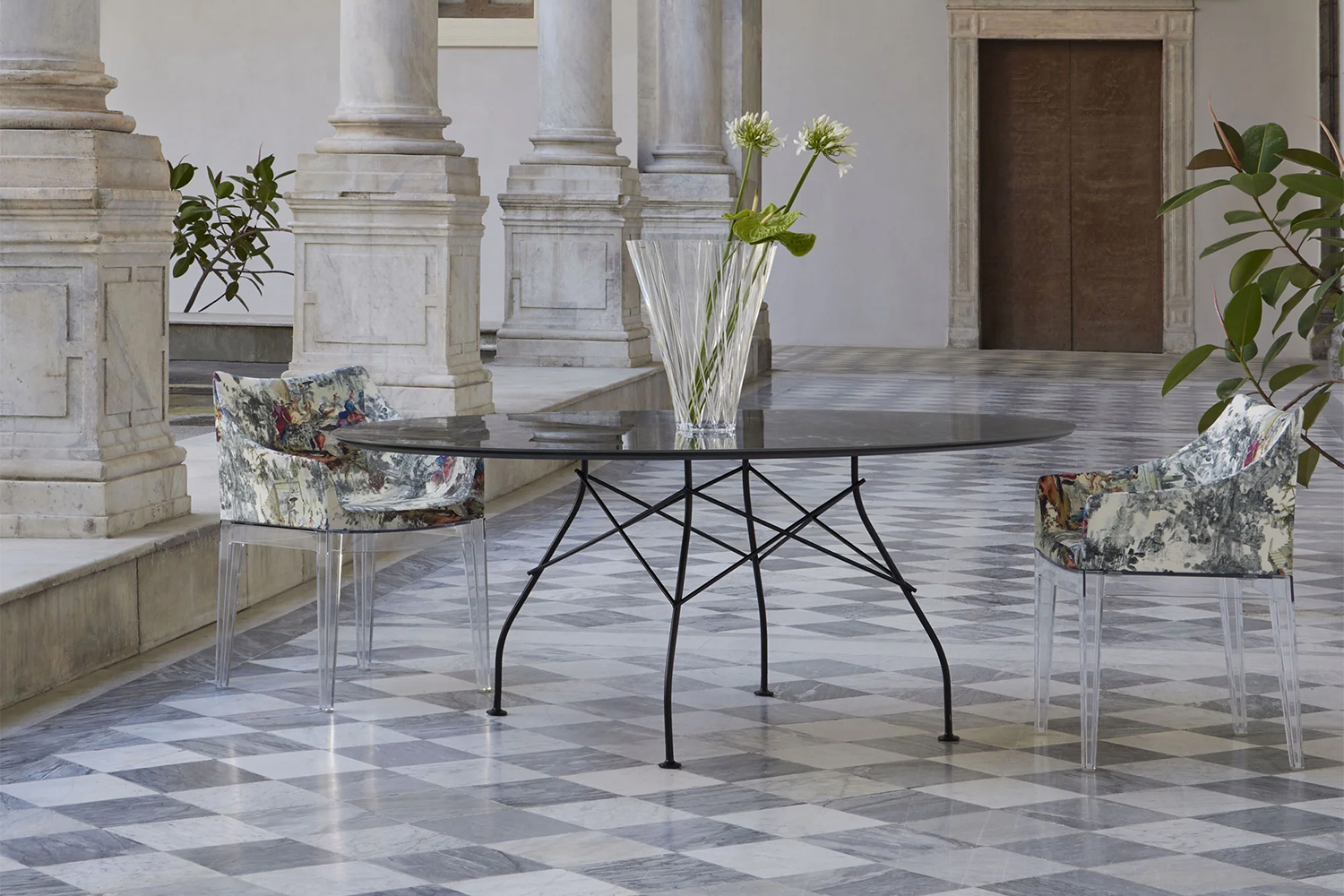 Glossy XXL Dining Table Quickship