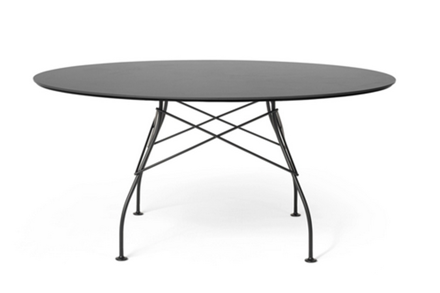 Glossy XXL Outdoor Dining Table