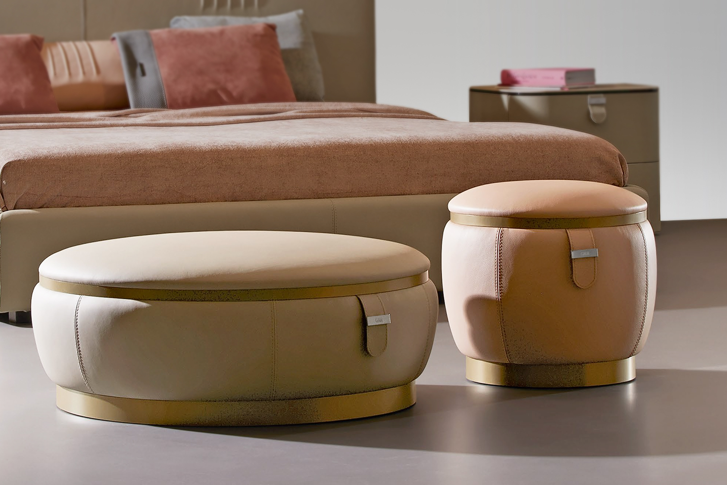 GMM Philly Circular Ottoman