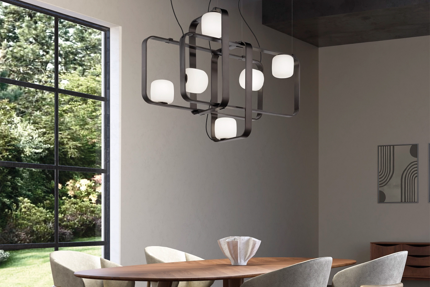 Groove Suspension Light
