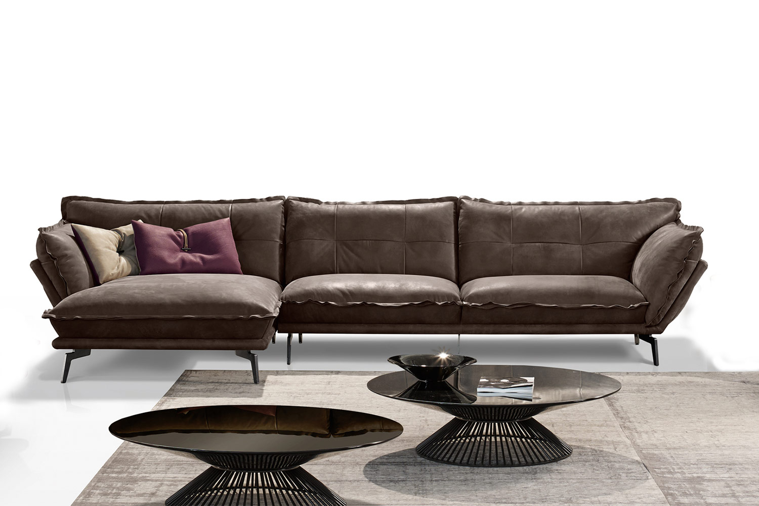 Hollywood Sectional Sofa with Chaise