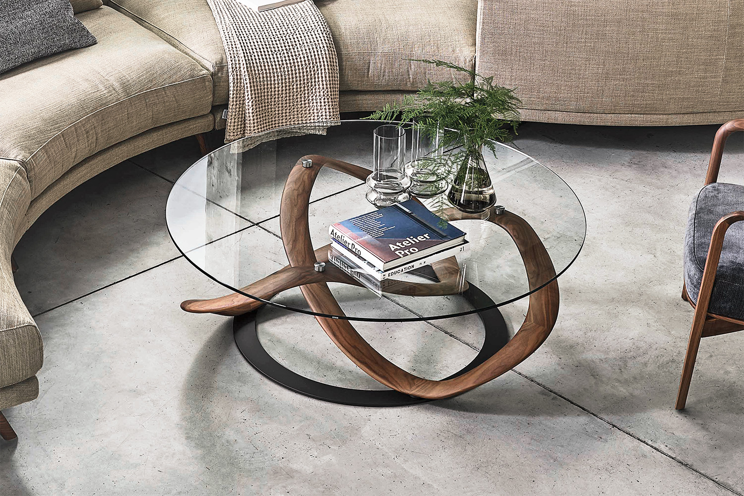 Infinity Round Coffee Table