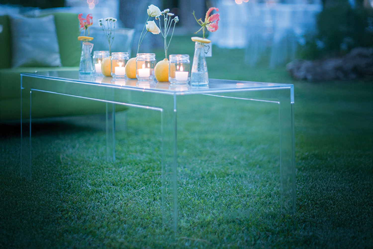 Invisible Side Table Quickship