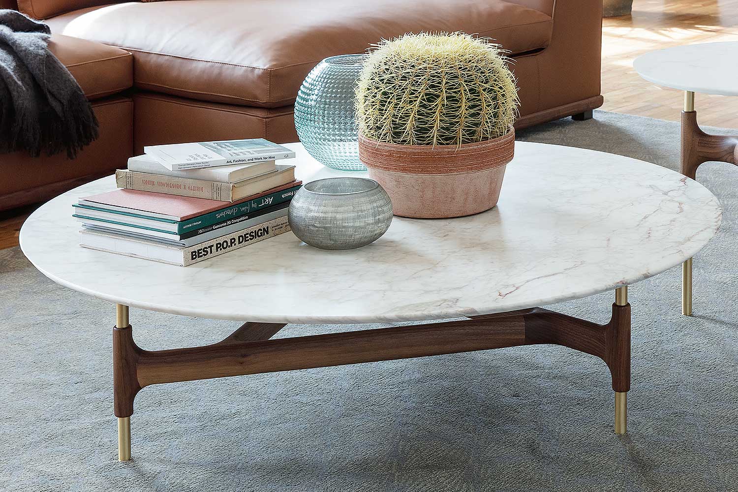 Joint Marble Coffee Table