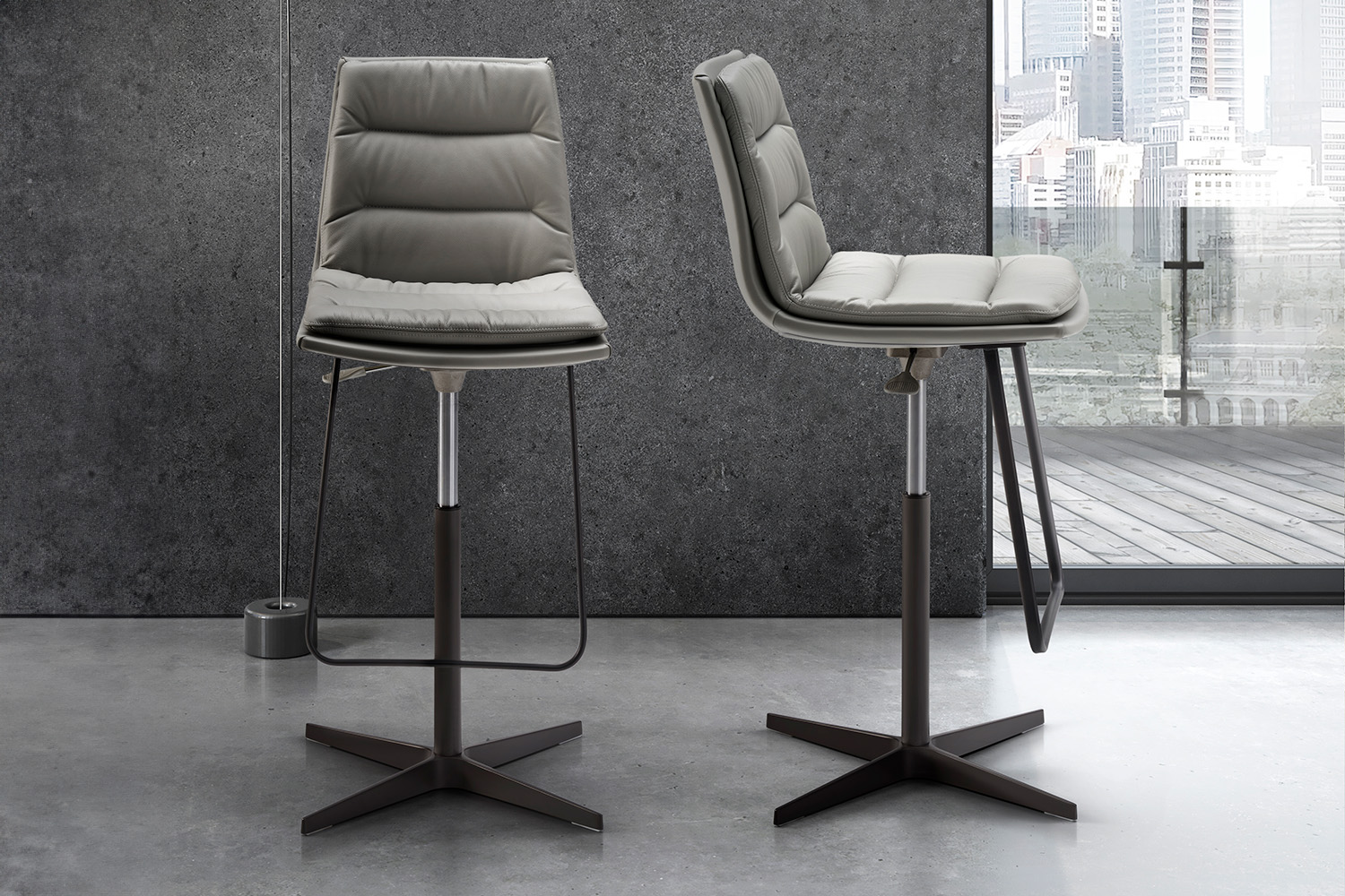 Lady Adjustable Bar Stool