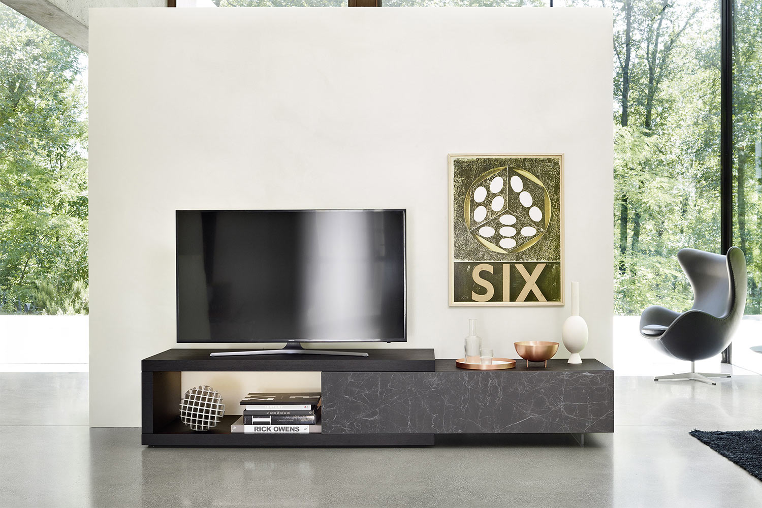 Lampo Thick TV Stand Comp. 1-2-3-4-5-6