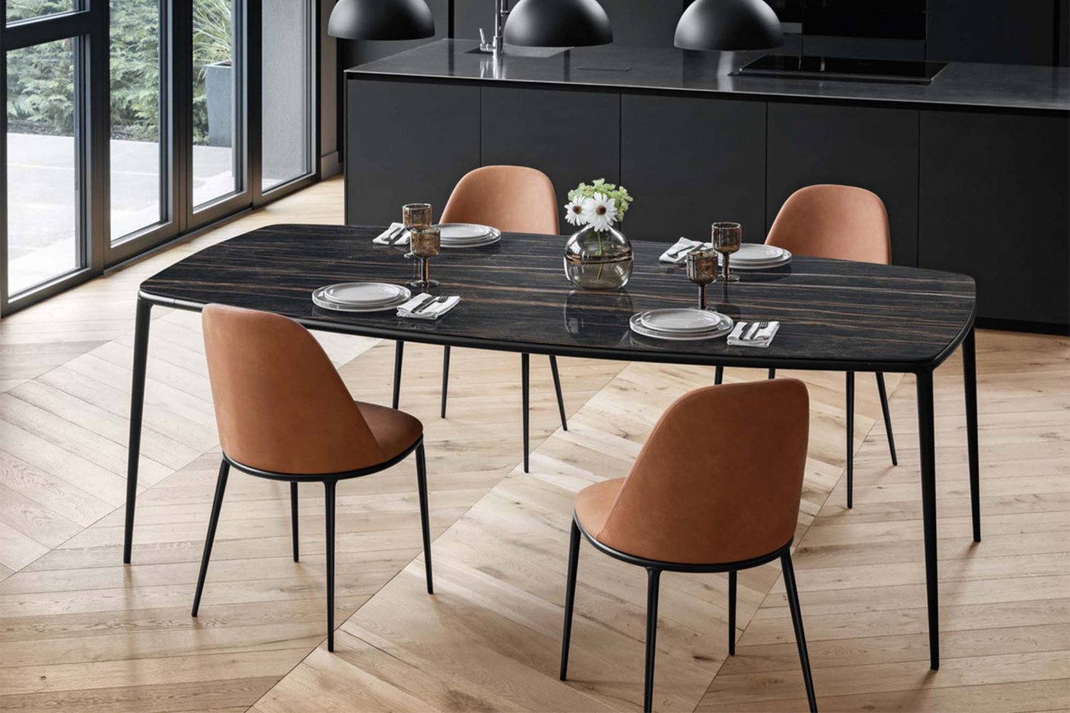 Lea Ceramic Dining Table