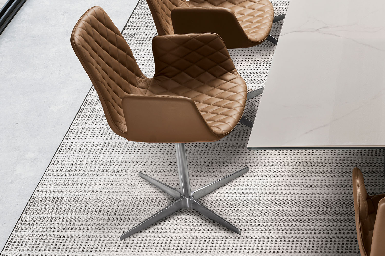 Lenny Swivel Dining Chair