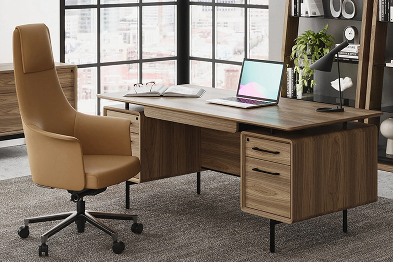 Linq 6821 Executive Office Desk