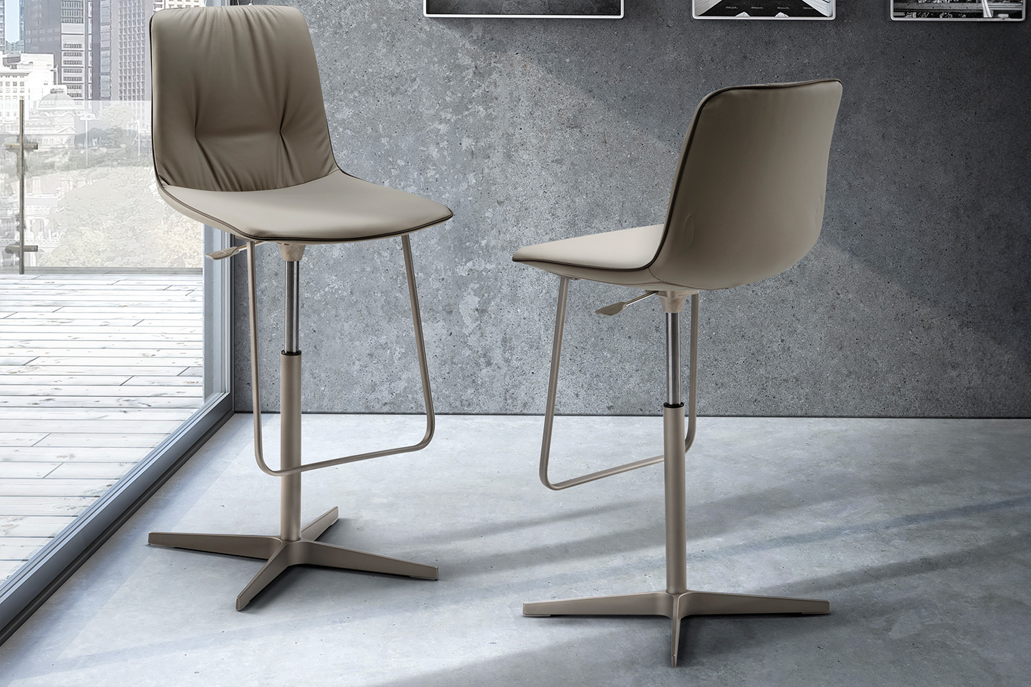 Lisa Adjustable Bar Stool