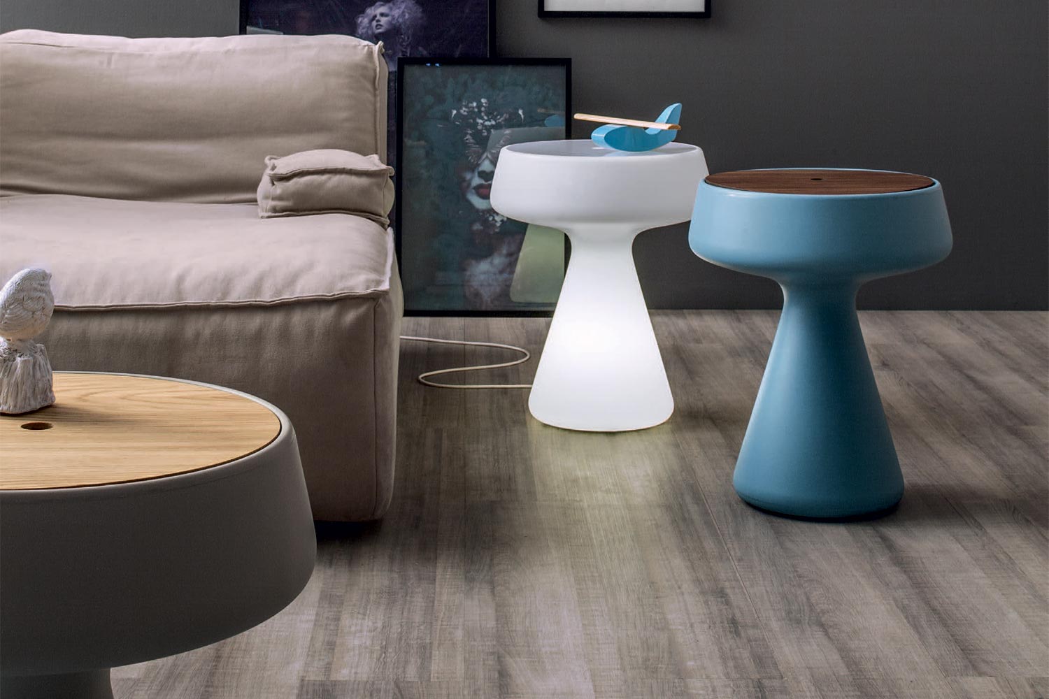 Maki Light End Table