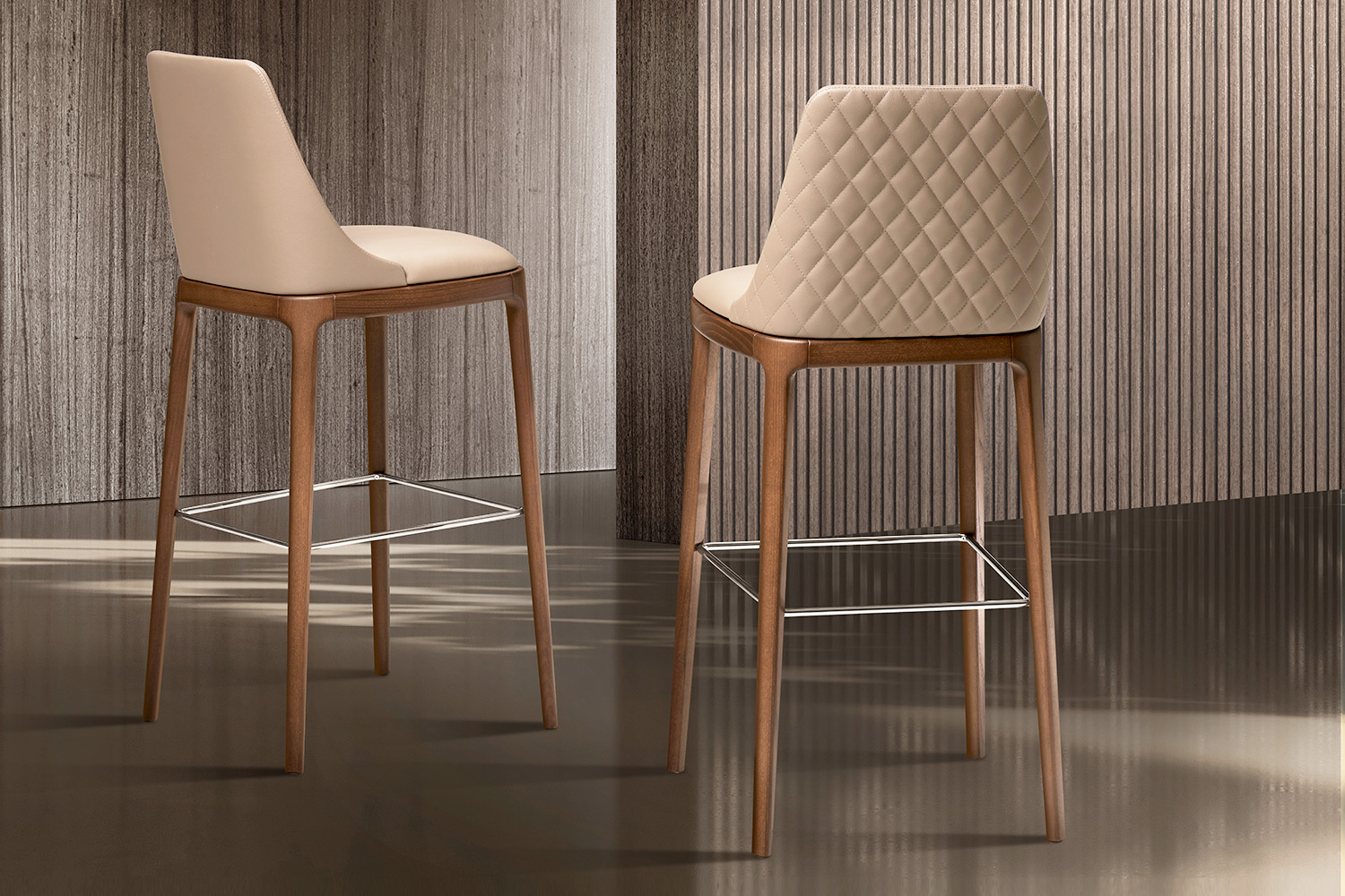 Max Wood Bar Stool