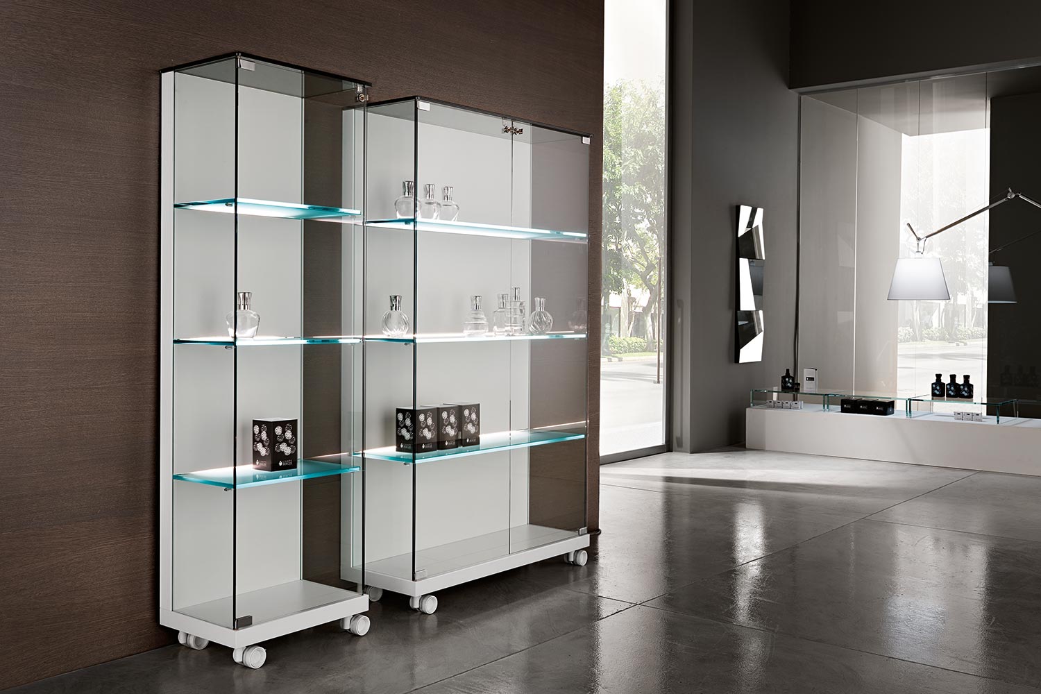 Medora Mobile Glass Curio