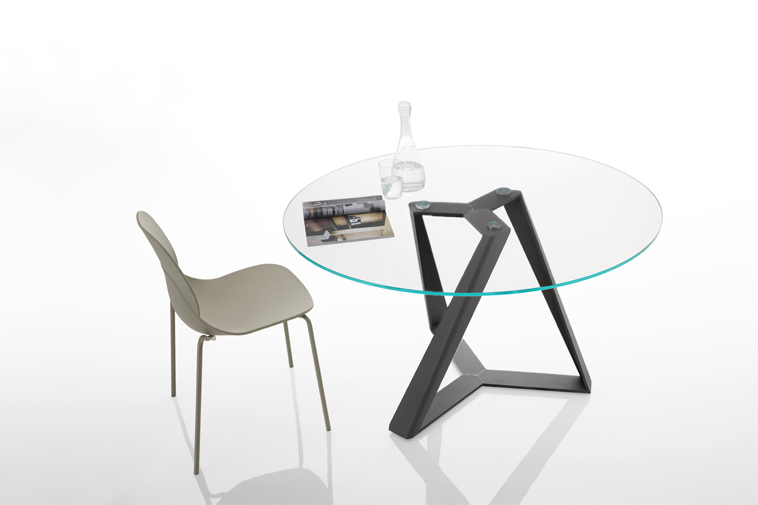 Millennium Round Dining Table Display Model