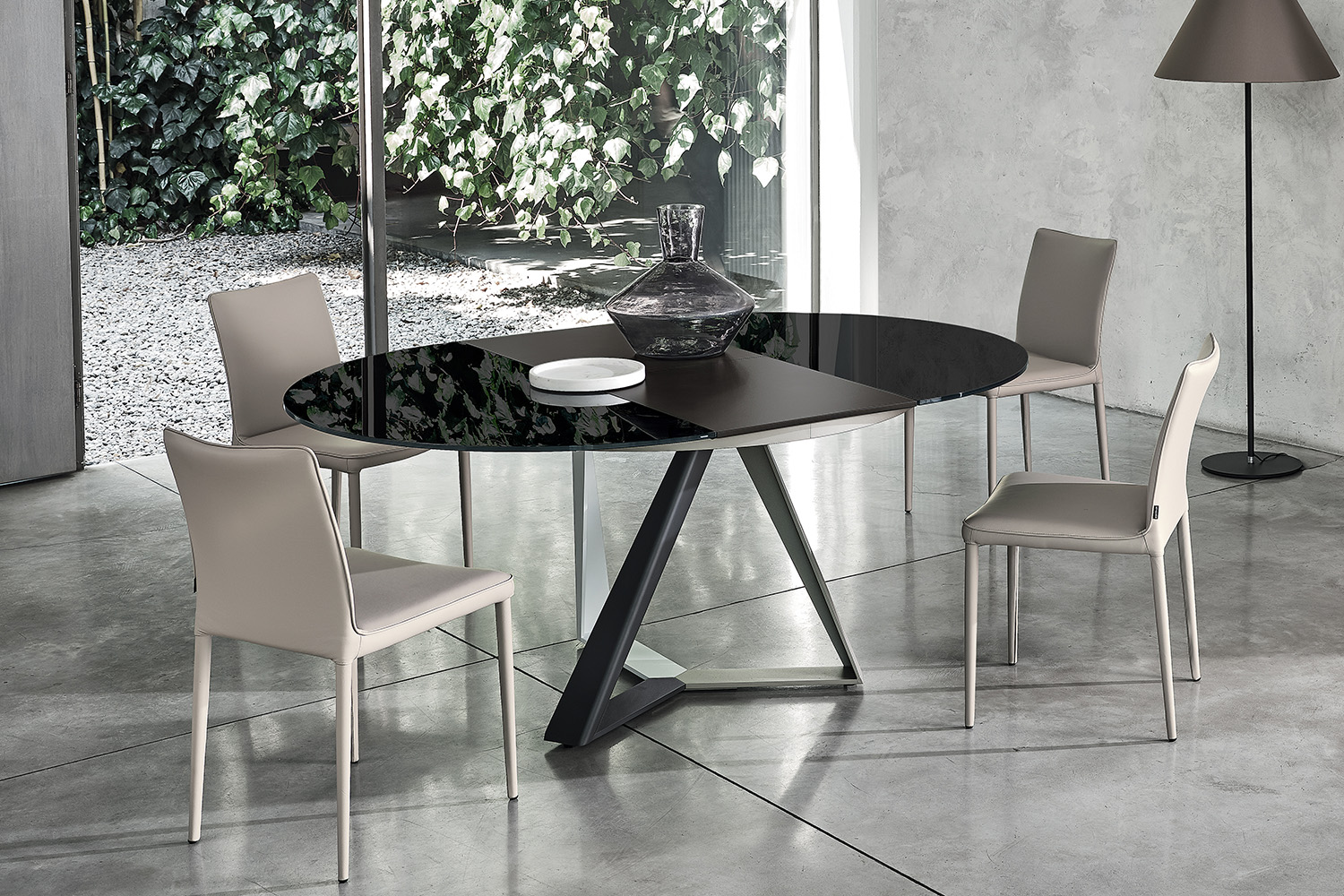 Millennium Round Extension Dining Table 