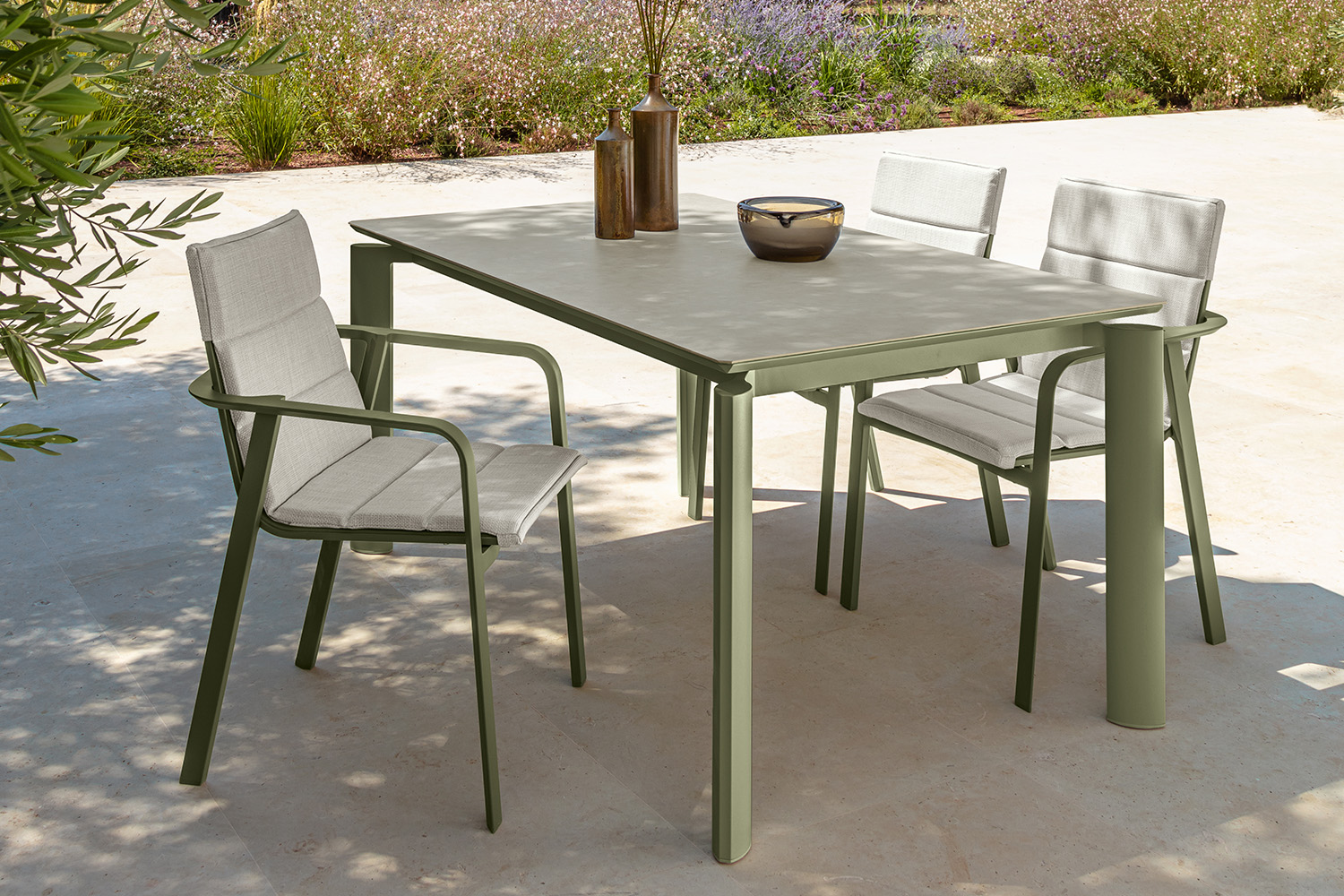Milo Ceramic Extension Dining Table