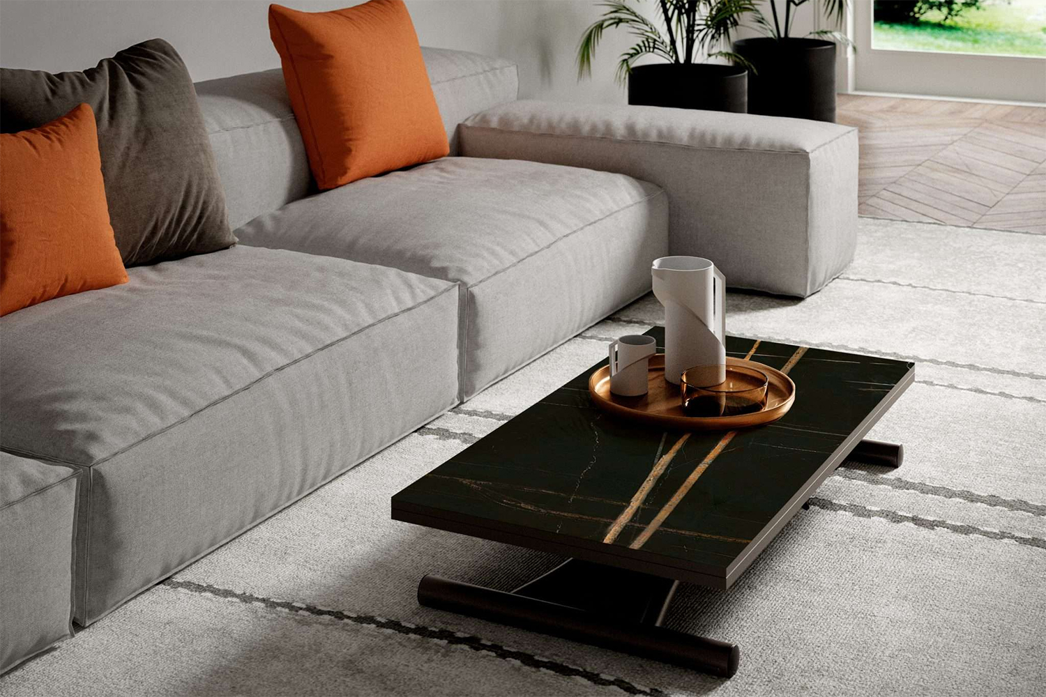 Mondial Cr Transformable Coffee Table