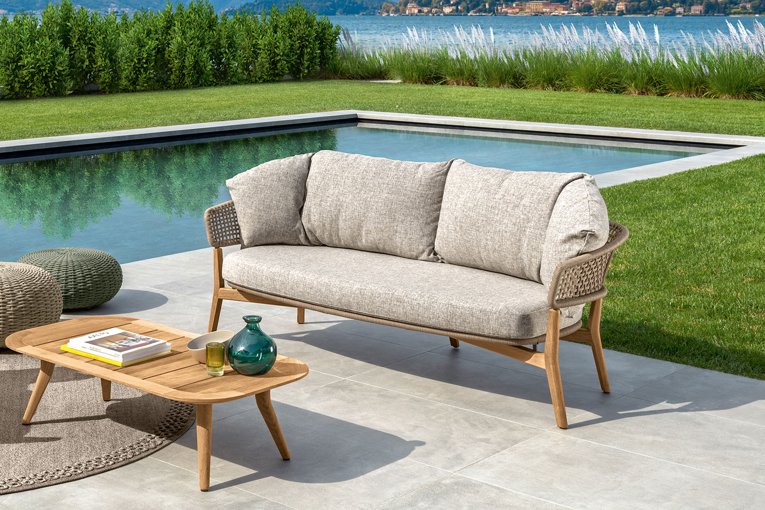 Moon Teak Sofa