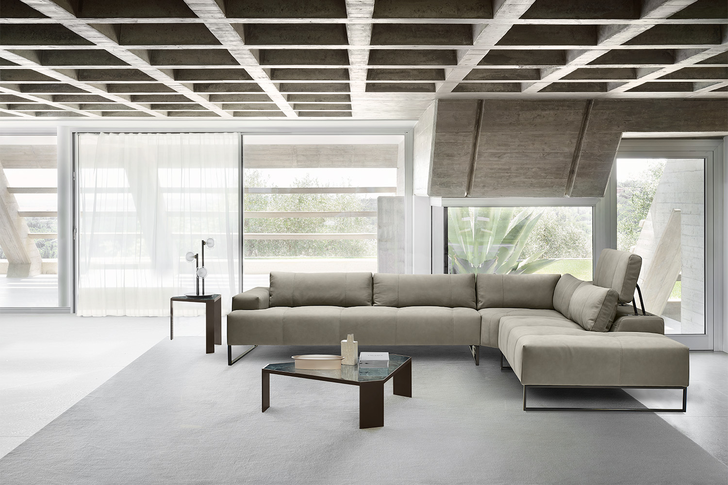Moorea Corner Sectional Sofa With Peninsula
