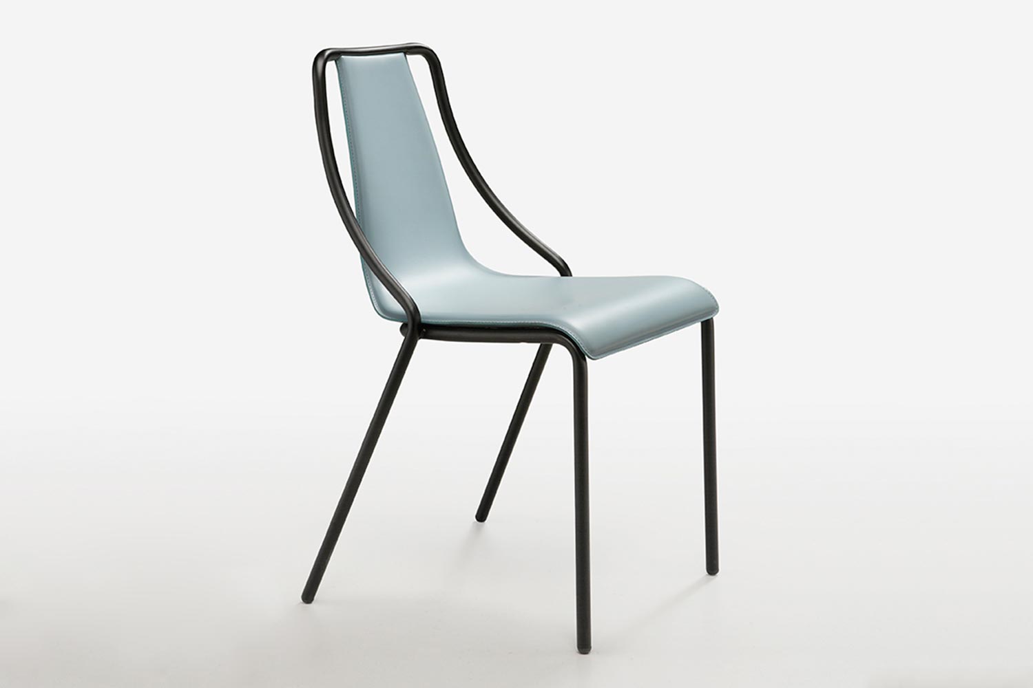 Ola Hard Leather Dining Chair