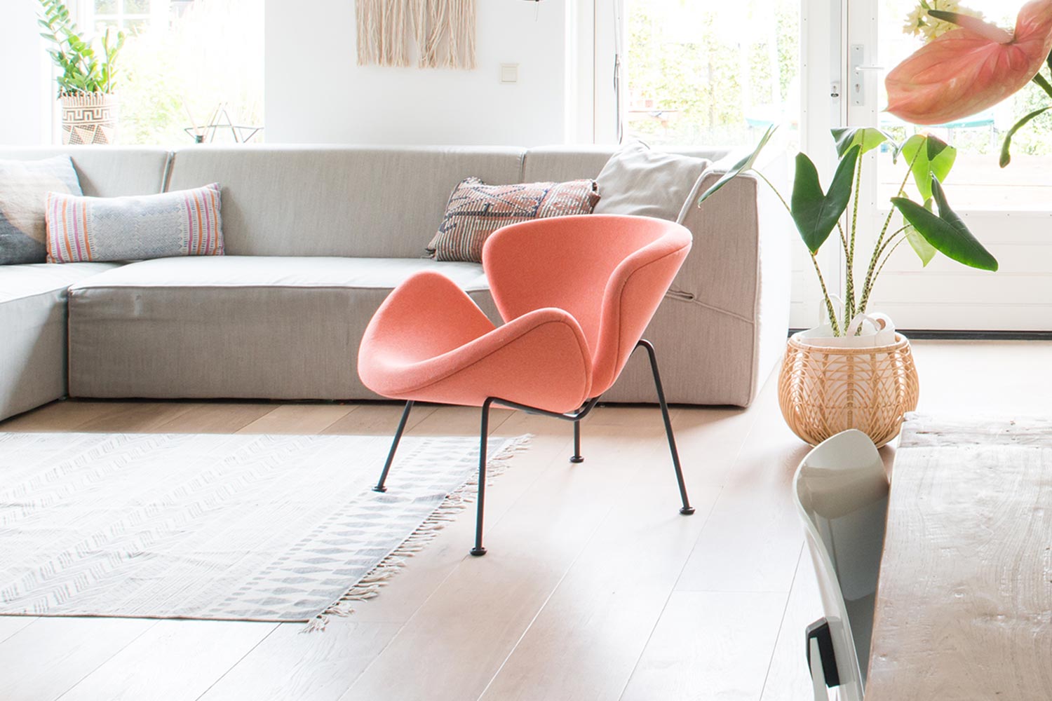 Orange Slice Armchair