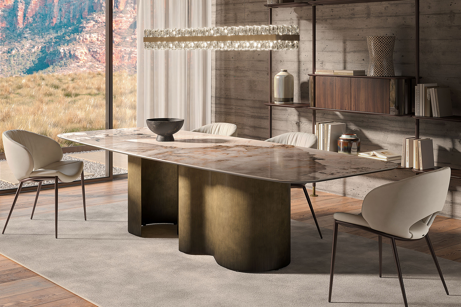 Papel Keramik Dining Table