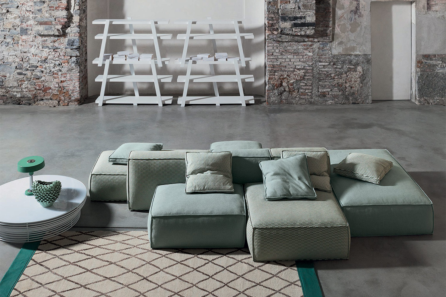 Peanut B Combination 2 Sectional Sofa