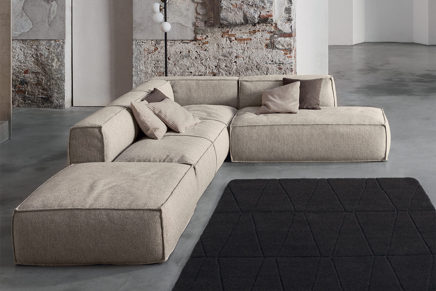 Peanut B Combination 3 Sectional Sofa