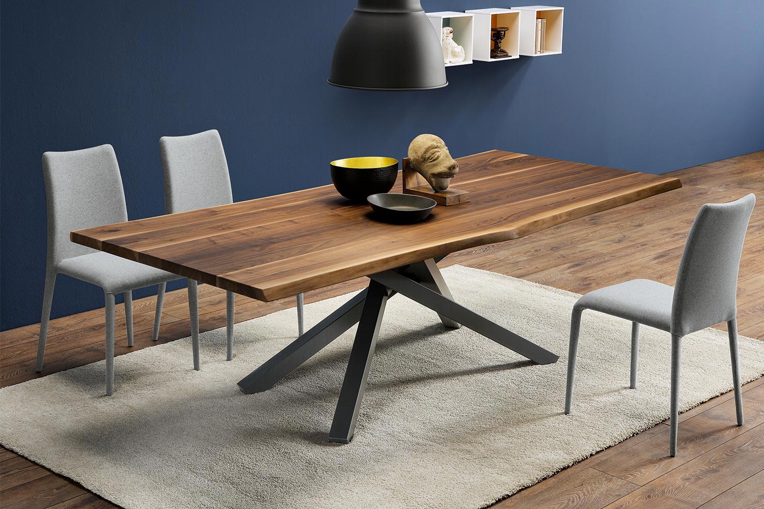 Pechino Live Edge Dining Table Display Model