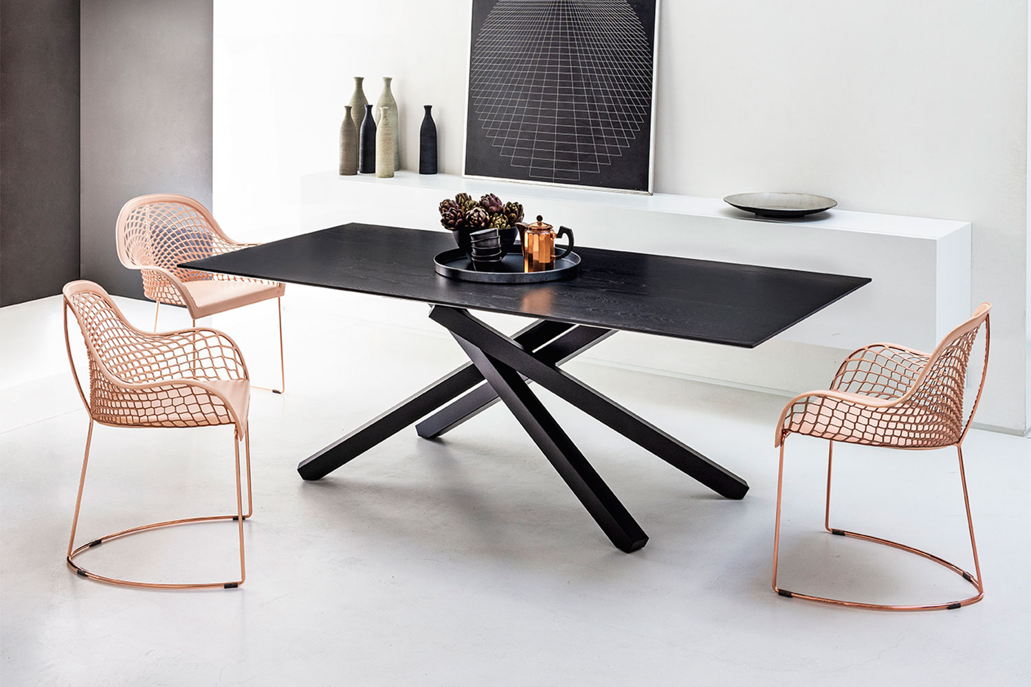 Pechino Wood Dining Table