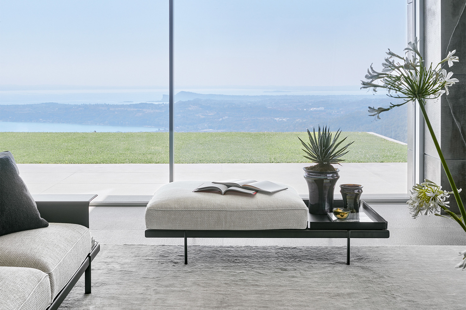 Phil Ottoman With Tray